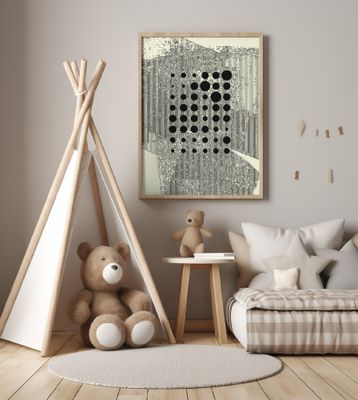 Black Geometric Circles