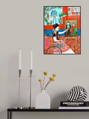 Frida in the blue house