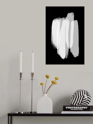 Monochrome Brushstrokes