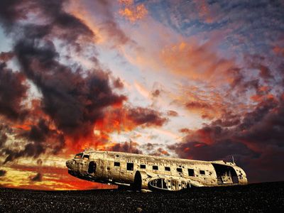 Remains of an Aircraft