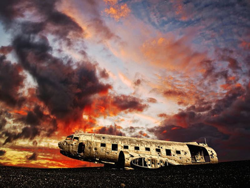 Remains of an Aircraft