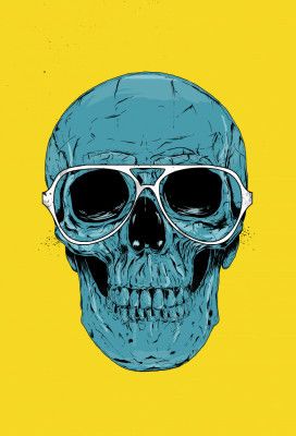 Blue Skull