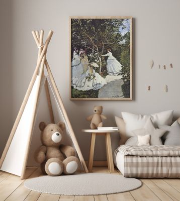 Claude Monet's Women In the Garden (1866)