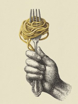 Spaghetti On a Fork