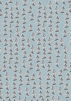 Vintage Ski Pattern
