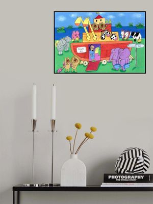 The Animals Enter Two by Two into Noah's Ark