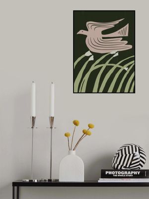 Stylized Bird In Flight