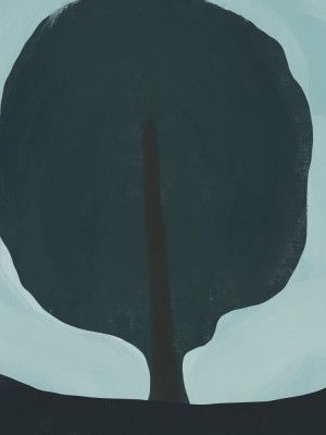 Simplified Depiction Of A Tree