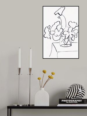 Black and White Poppies