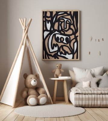 Bold line composition 03