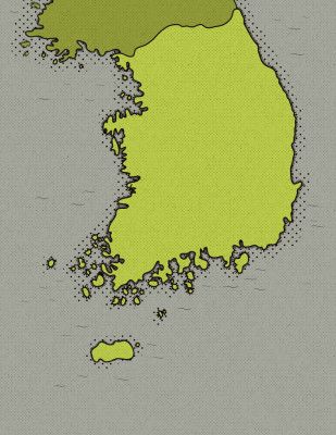Korean Peninsula Map