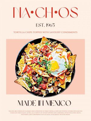 Colorful Mexican Nachos