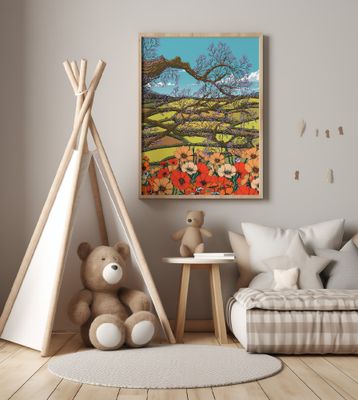 Blossom Tree Landscape