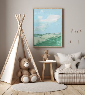 Big Sky Landscape Countryside No 1