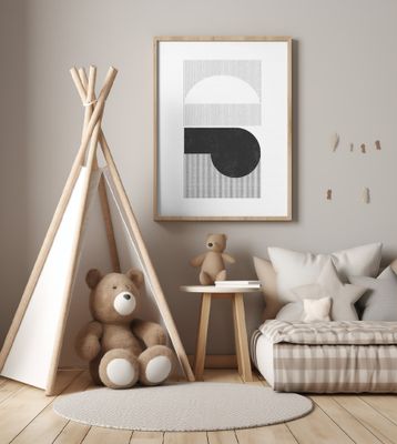 Patterns Koru Woodblock Nz Geo Set 01