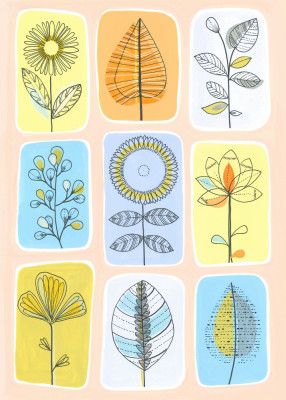 Floral Harmony Blocks