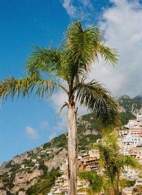 Positano Beach III on Film