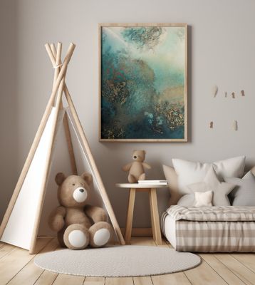 Abstract Coastal - Reef Shimmer