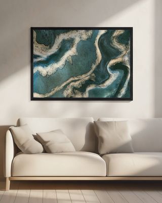 Alcohol Ink Green Gold