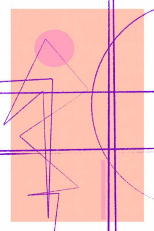 Pink Geometric Dance