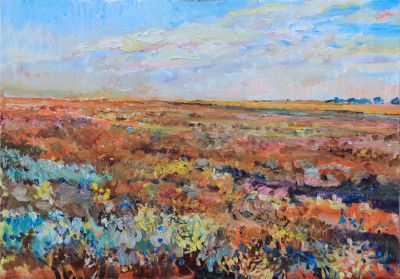 Autumn in the steppe