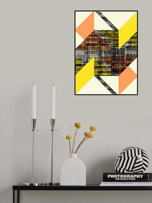 Overlapping Patterns In Earthy Tones