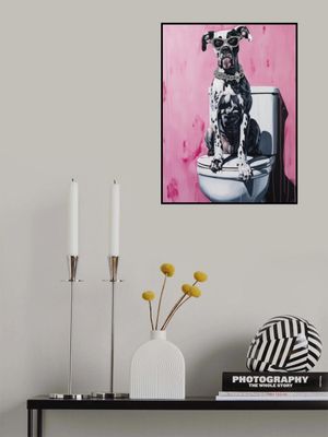 Great Dane Have a Nice Poop