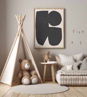 Black expressive form 13