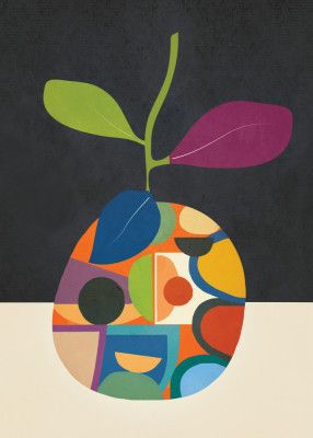 Abstract Fruit Shapes 2