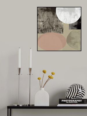 Modern Mocha Abstract Shapes 1