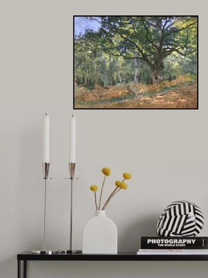 The Bodmer Oak, Fontainebleau Forest (1865) By Claude Monet