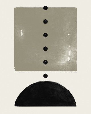 Black Dune Abstraction