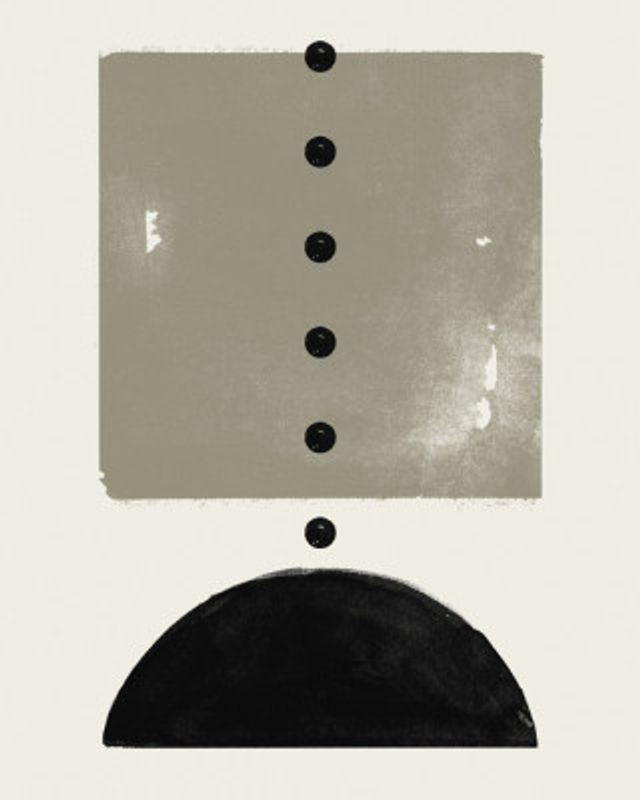 Black Dune Abstraction