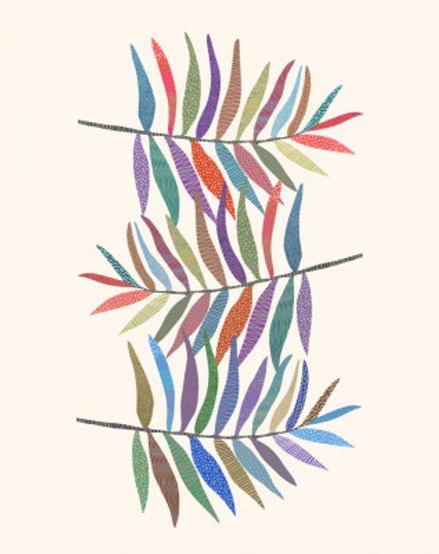 Vibrant Leaves Dance