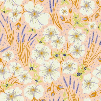 Wildroses and Lavender