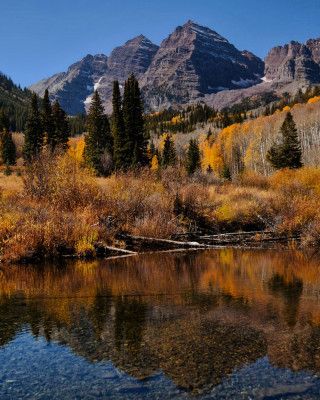 Maroon Bells Reflection