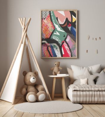 Vibrant Colorful Abstract