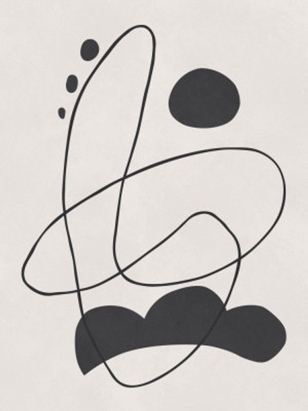 Expressionist forms and lines 14