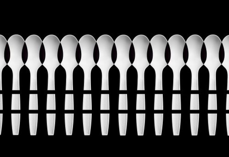 Spoons Abstract: Fence