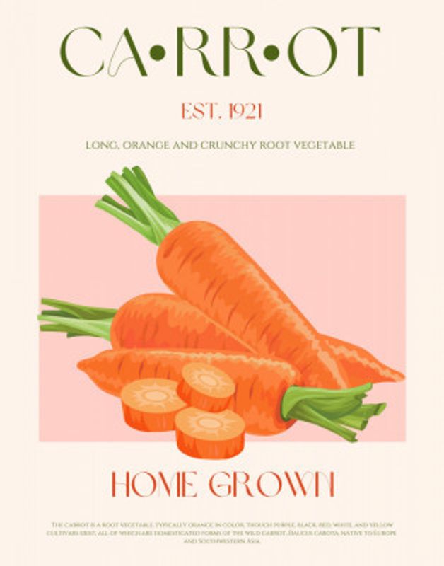 Orange Harvest Charm