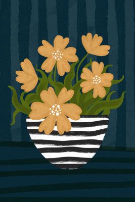 Striped Vase