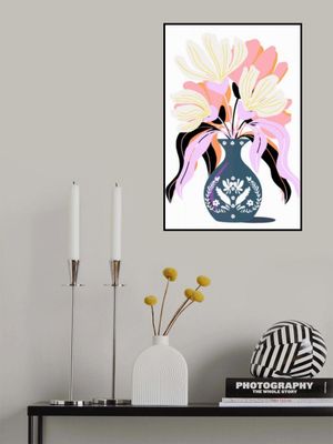 Floral in a Decorative Vase