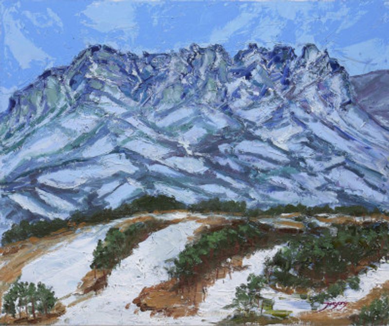 Ulsanbawi Rock in Seoraksan Mountain Korea