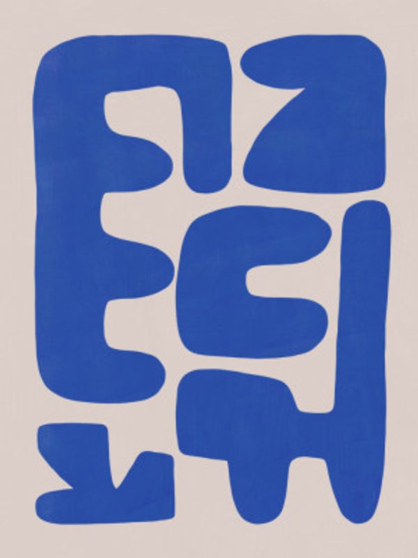 Abstract Shapes On A Light Background