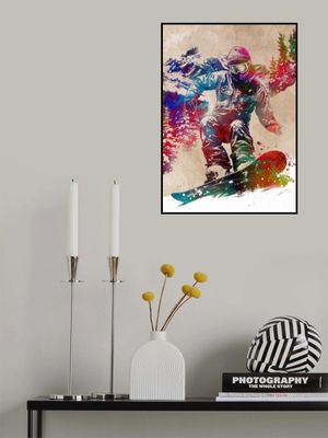 Sport Snowboard art