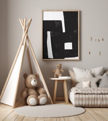 Black and White Maze