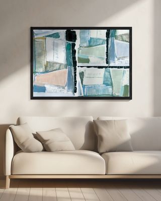 Constructed Abstraction Blue