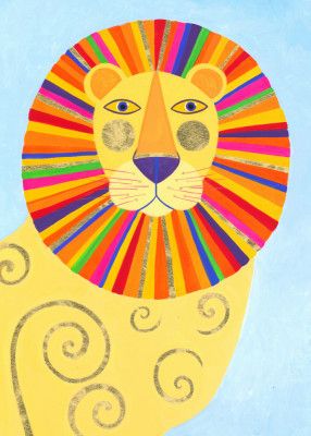 Art Colors Lion