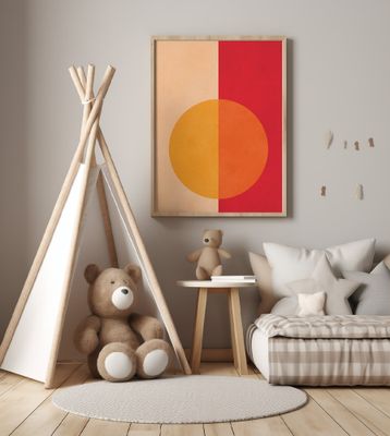 Bold Bisected Circle