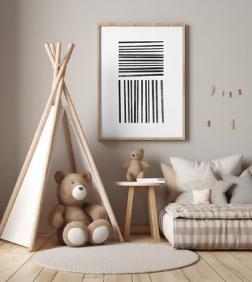 Parallel Black Lines